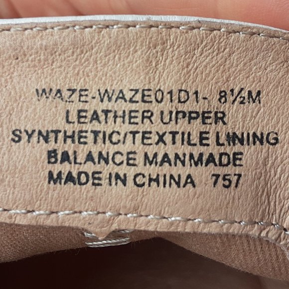 Steven by Steve Madden Bone Leather Open-Toe Shoes Size 8.5 Womens - Picture 6 of 7